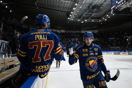 Djurgårdens Joseph Laleggia jublar