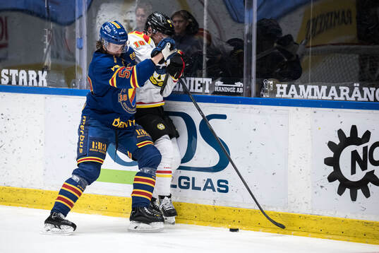 Brynäs Johan Larsson och Djurgårdens Philip Holm