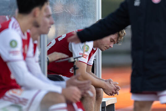 Sandvikens IFs Emil Engqvist deppar
