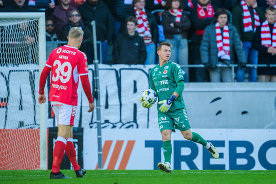 Kalmars målvakt Jakob Kindberg