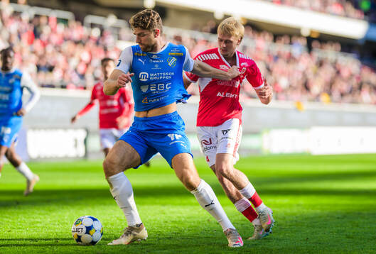 Oddevolds Erik Hedenquist och Kalmars Rony Jansson