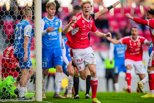 Kalmars Malcolm Stolt jublar