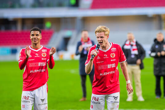 Kalmars Malcolm Stolt jublar