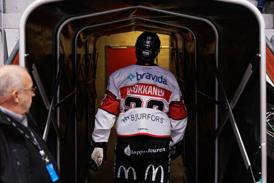 Malmö Redhawks Janne Kuokkanen deppar