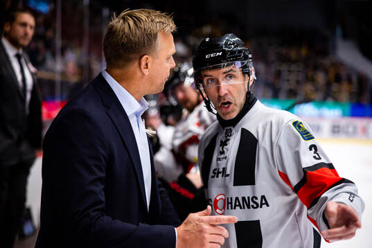 Malmö Redhawks assisterande tränare Bert Robertsson