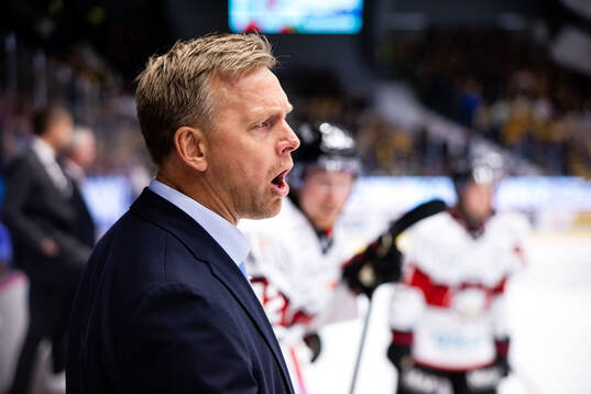 Malmö Redhawks assisterande tränare Bert Robertsson
