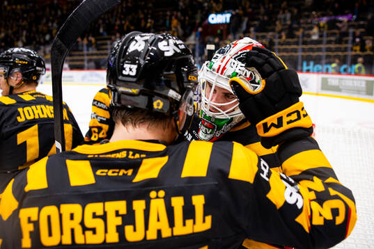 Skellefteås målvakt Strauss Mann