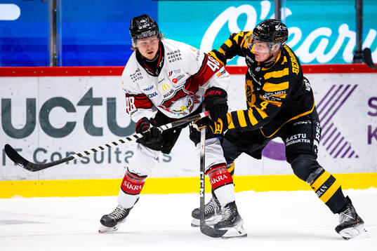 Malmö Redhawks Lauri Pajuniemi och Skellefteås Rasmus