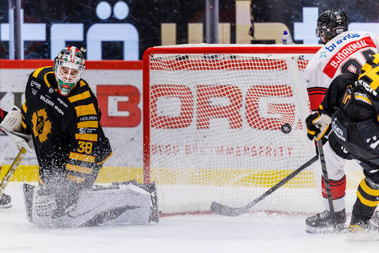 Skellefteås målvakt Strauss Mann
