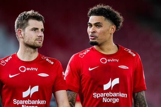 Jacob Ebsen Sørensen and Noah Jean Holm of Brann