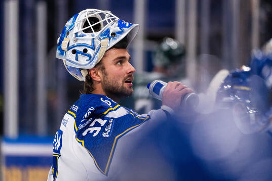 Leksands målvakt Jakob Hellsten