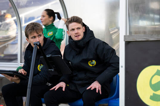 Hammarbys tränare Martin Sjögren