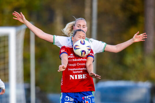 Vittsjös Hanna Ekengren och Hammarbys Emilie Bragstad