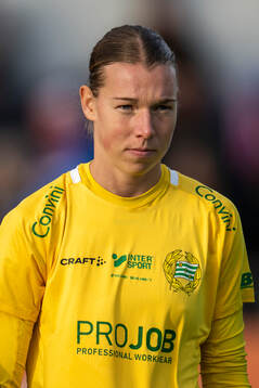 Hammarbys målvakt Melina Loeck