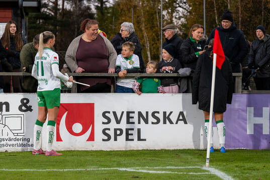 En reklamskylt för Svenska Spel