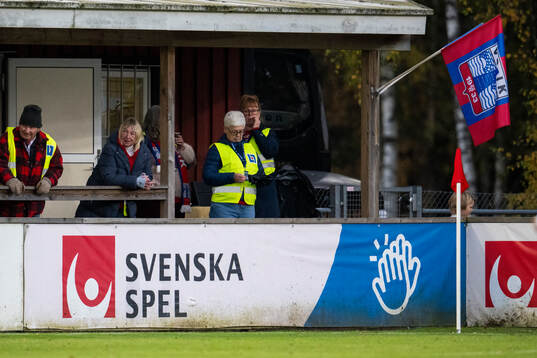 En reklamskylt för Svenska Spel
