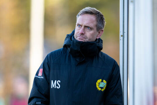 Hammarbys tränare Martin Sjögren