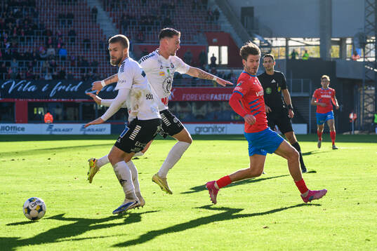 Örebros Hampus Söderström och Samuel Kroon och