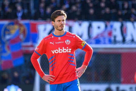 Helsingborgs Wilhelm Loeper deppar