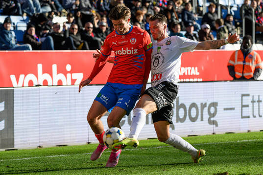 Helsingborgs Wilhelm Loeper och Örebros Samuel Kroon