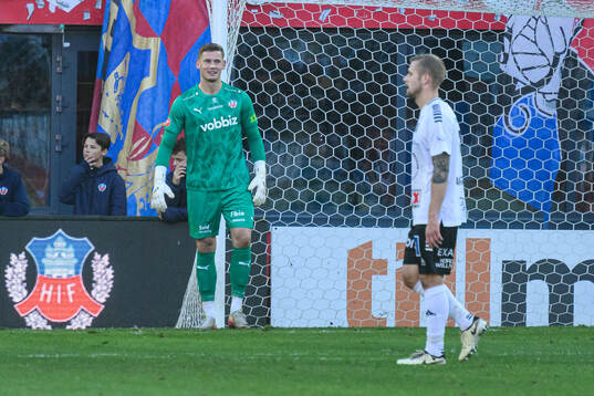 Helsingborgs målvakt Johan Brattberg