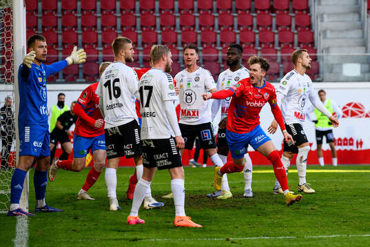 Helsingborgs Alexander Johansson jublar