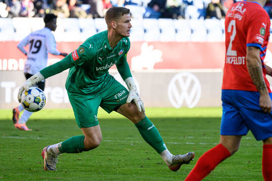 Helsingborgs målvakt Johan Brattberg