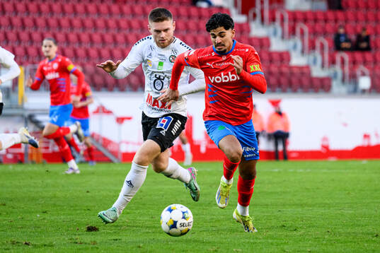 Örebros Dino Salihovic och Helsingborgs Baker Amer