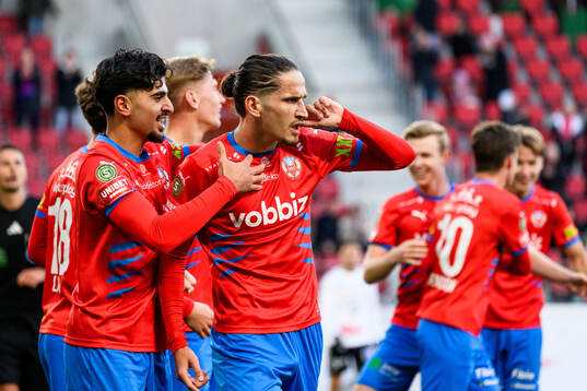 Helsingborgs Ervin Gigovic jublar