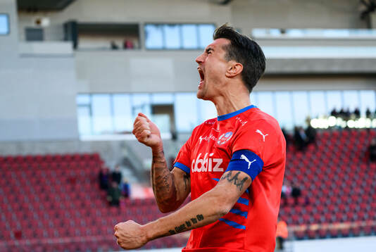 Helsingborgs Jon Birkfeldt jublar