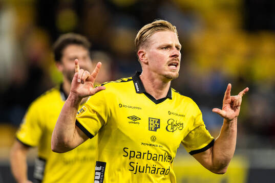 Elfsborgs Per Frick jublar