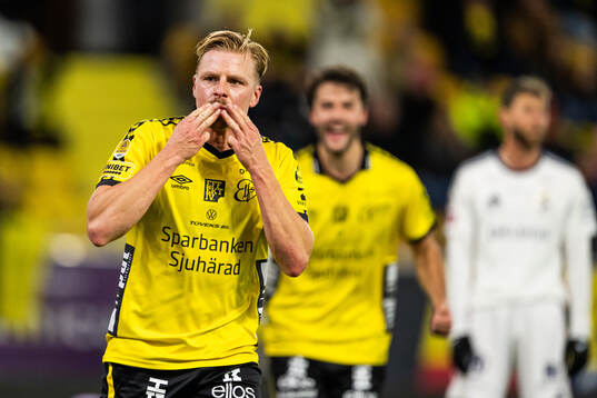 Elfsborgs Per Frick jublar