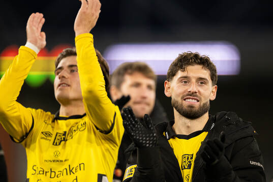 Elfsborgs Arber Zeneli jublar