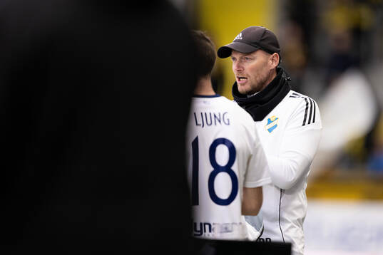 Östers målvaktstränare Rasmus Rydén