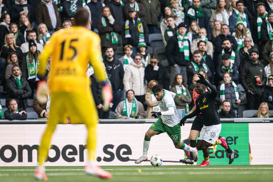 Hammarbys Montader Madjed och AIKs Zadok Yohanna