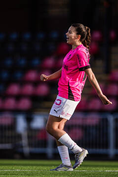 Häckens Helena Sampaio jublar