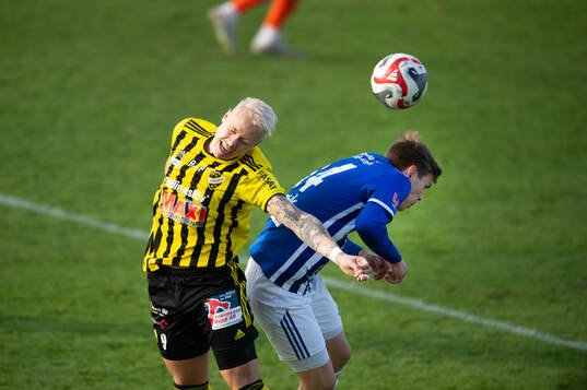 IFK Hässleholms Alexander Sjöström i matchen i division