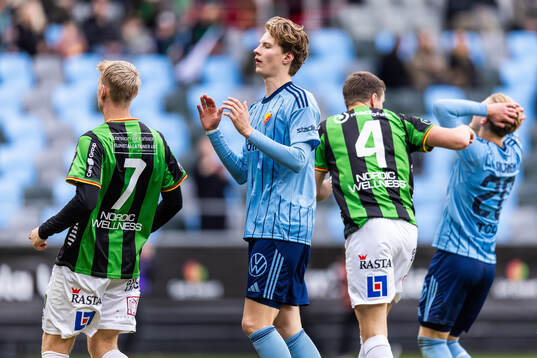 Djurgårdens August Priske Flyger deppar