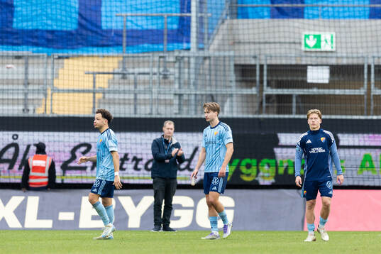 Djurgårdens spelare deppar