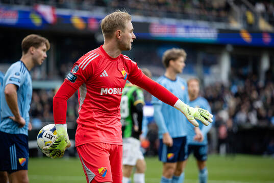 Djurgårdens målvakt Jacob Rinne