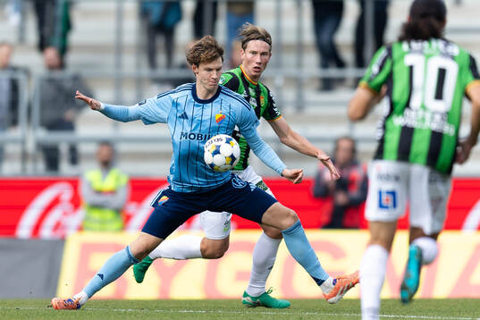 Djurgårdens August Priske Flyger och GAIS Robin Frej