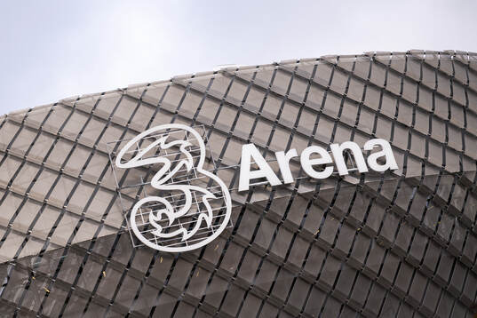 Exteriör av 3 Arena