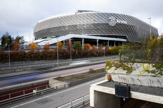 Exteriör av 3 Arena