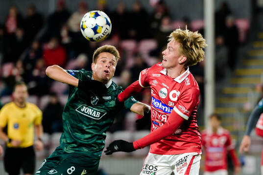 Halmstads Niilo Mäenpää och Degerfors Santeri Haarala