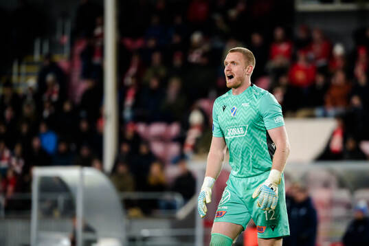 Halmstads målvakt Tim Erlandsson