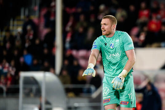 Halmstads målvakt Tim Erlandsson