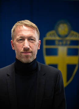 Graham Potter poses for a portrait