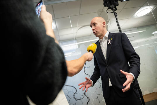 Simon Åström, president of the Swedish Football