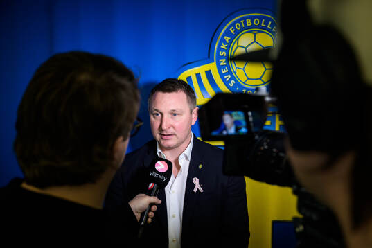Kim Källström, head of football at the Swedish Football