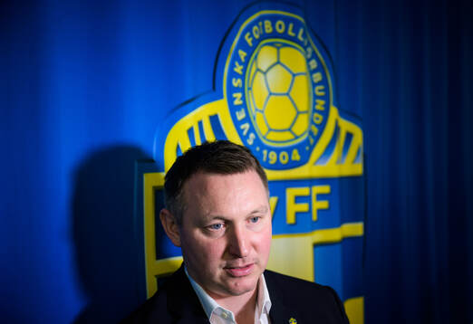 Kim Källström, head of football at the Swedish Football
